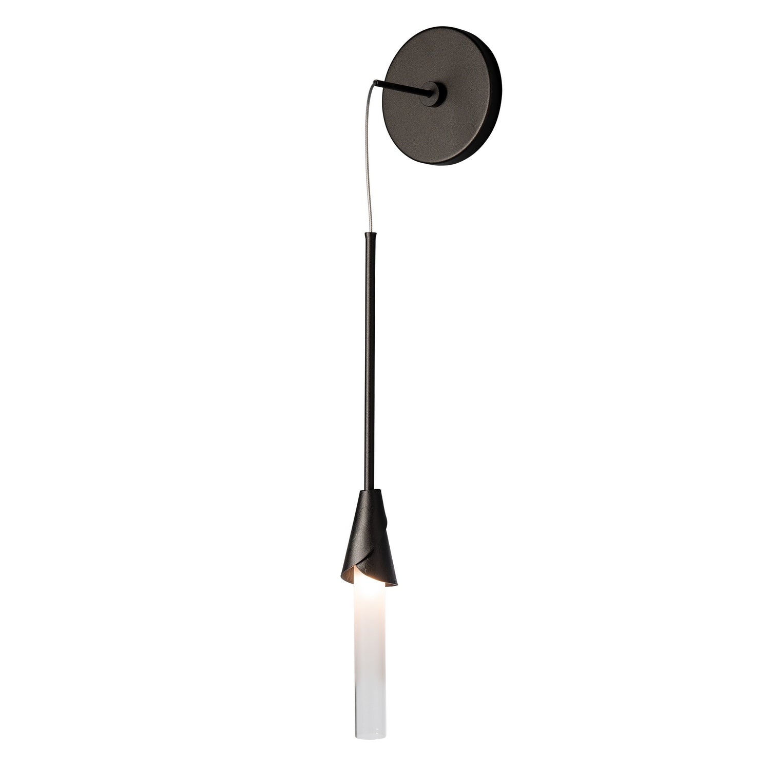 Hubbardton Forge - 201066-SKT-14-WC0821 - Lilium 1-Light Sconce - Lilium - Oil Rubbed Bronze