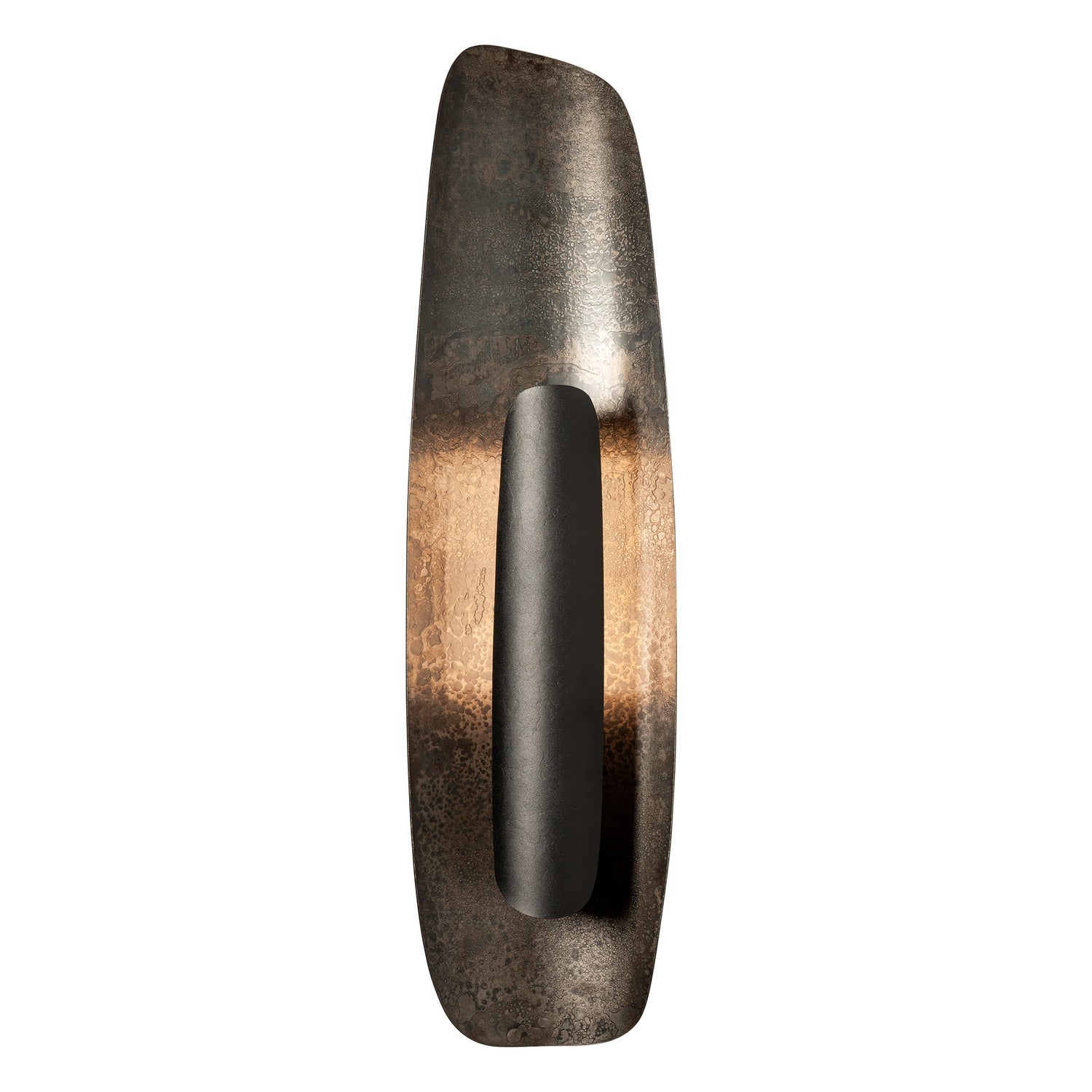 Hubbardton Forge - 201067-LED-10-44 - Shield Large Sconce - Shield - Black
