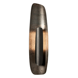 Hubbardton Forge - 201067-LED-10-44 - Shield Large Sconce - Shield - Black