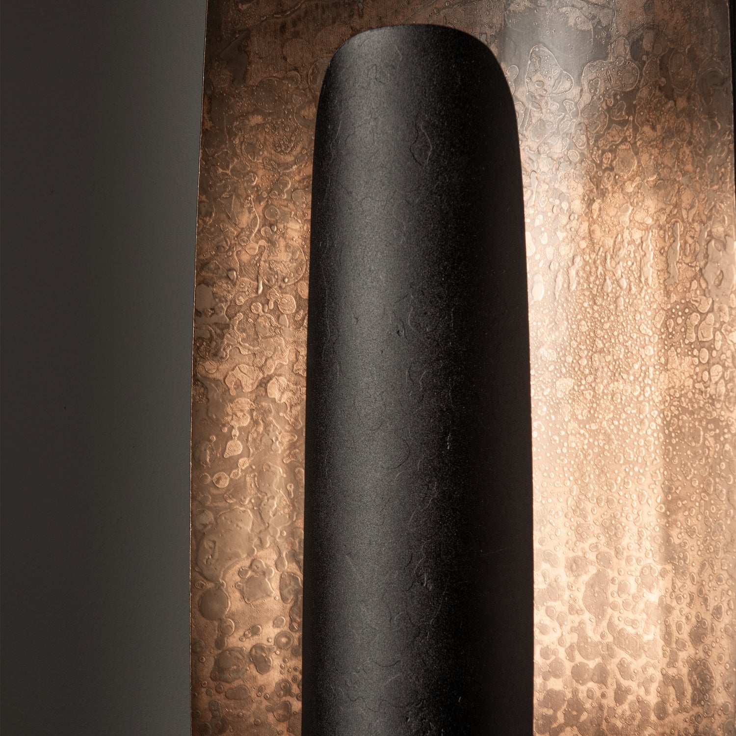 Hubbardton Forge - 201067-LED-10-44 - Shield Large Sconce - Shield - Black