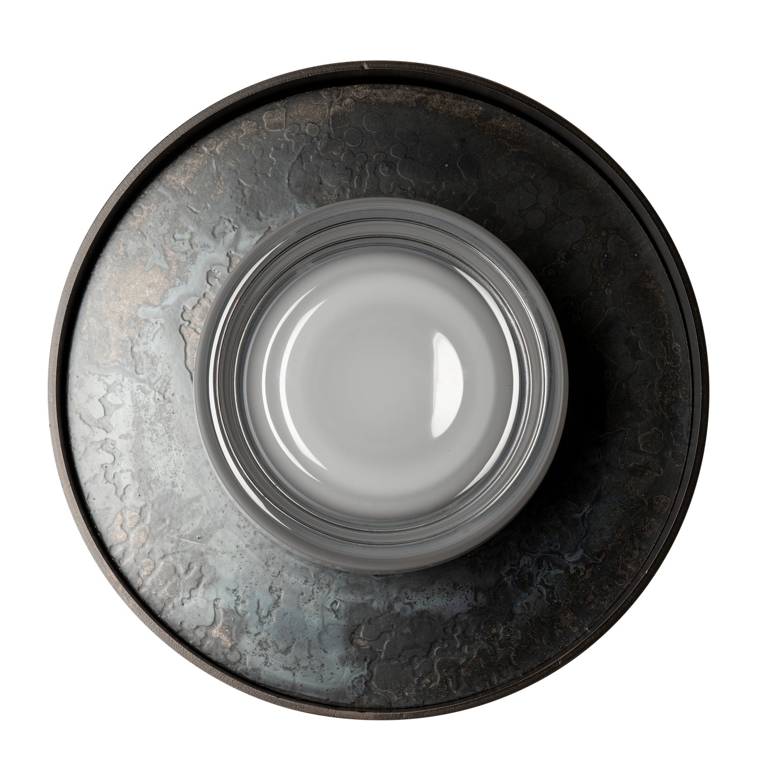Hubbardton Forge - 201085-LED-07-44-ZM0875 - Focal Large Sconce/Flush Mount - Focal - Dark Smoke