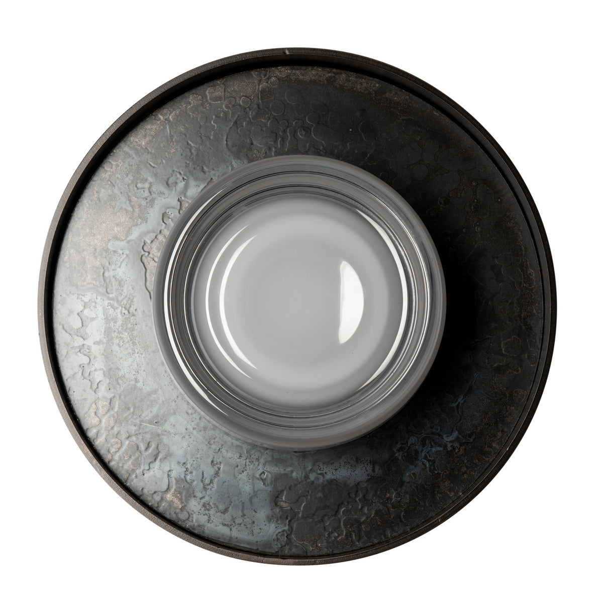 Hubbardton Forge - 201085-LED-07-44-ZM0875 - Focal Large Sconce/Flush Mount - Focal - Dark Smoke