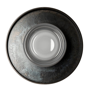 Hubbardton Forge - 201085-LED-07-44-ZM0875 - Focal Large Sconce/Flush Mount - Focal - Dark Smoke