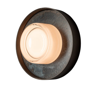 Hubbardton Forge - 201085-LED-07-44-ZM0875 - Focal Large Sconce/Flush Mount - Focal - Dark Smoke