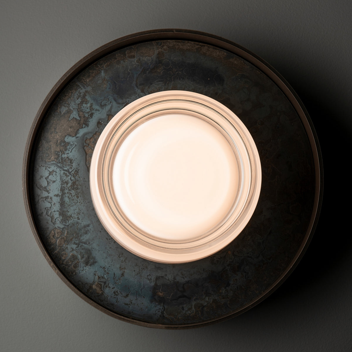Hubbardton Forge - 201085-LED-07-44-ZM0875 - Focal Large Sconce/Flush Mount - Focal - Dark Smoke