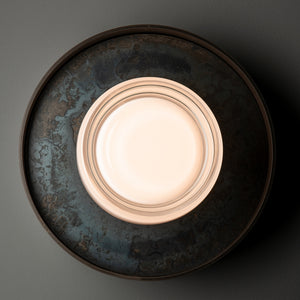 Hubbardton Forge - 201085-LED-07-44-ZM0875 - Focal Large Sconce/Flush Mount - Focal - Dark Smoke