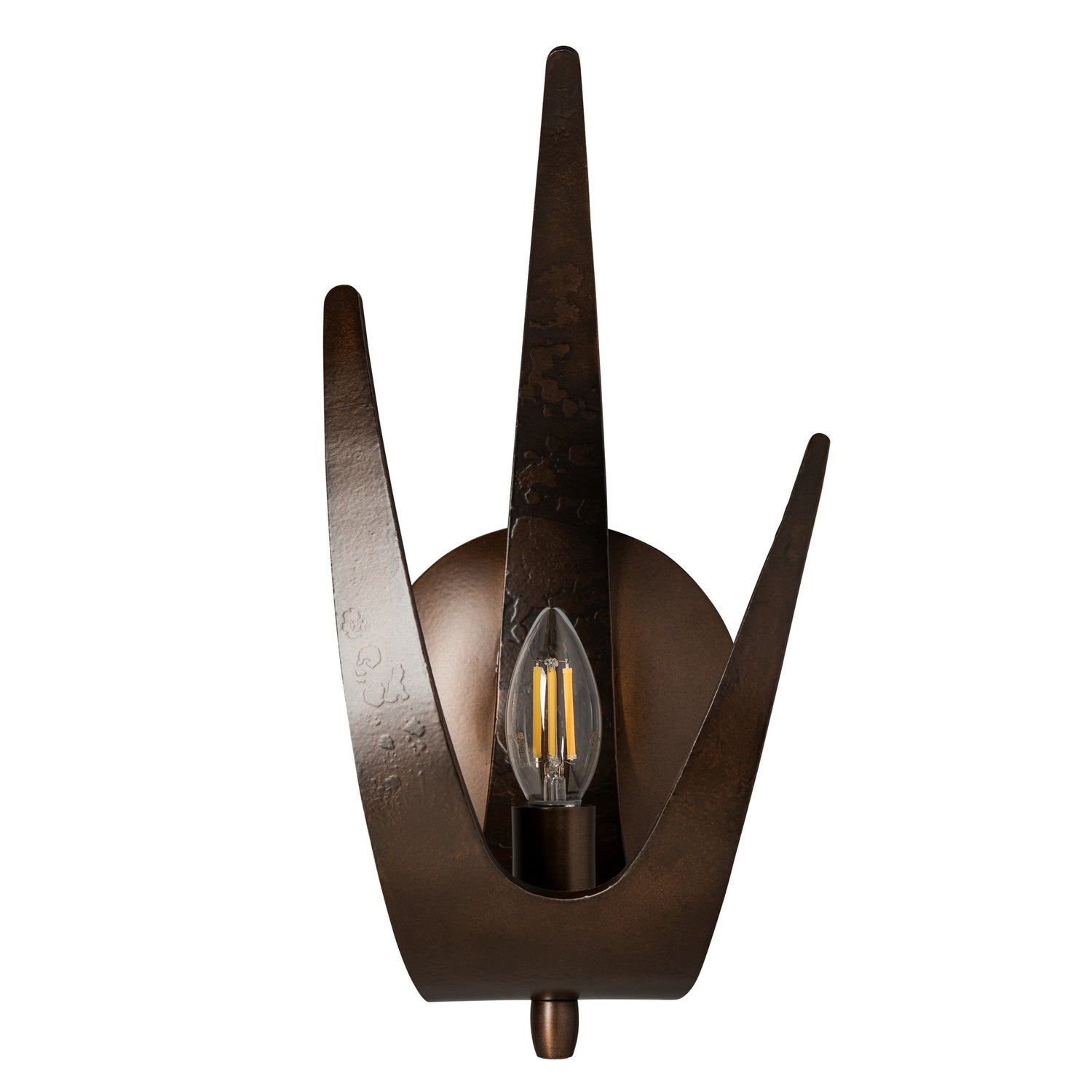 Hubbardton Forge - 204072-SKT-LFT-05 - Caribou 1-Light Sconce - Caribou - Bronze