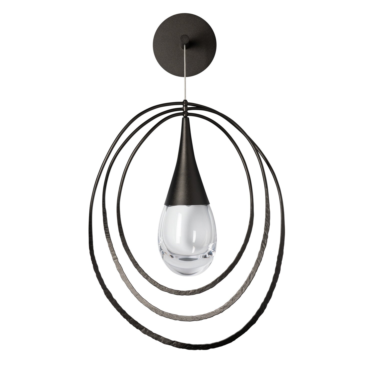 Hubbardton Forge - 204074-SKT-14-ZM0873 - Lyric 1-LIght Sconce - Lyric - Oil Rubbed Bronze