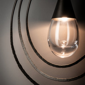 Hubbardton Forge - 204074-SKT-14-ZM0873 - Lyric 1-LIght Sconce - Lyric - Oil Rubbed Bronze