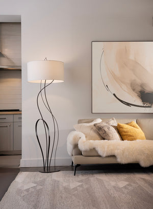 Hubbardton Forge - 237681-SKT-07-SF2312 - Sway Floor Lamp - Sway - Dark Smoke
