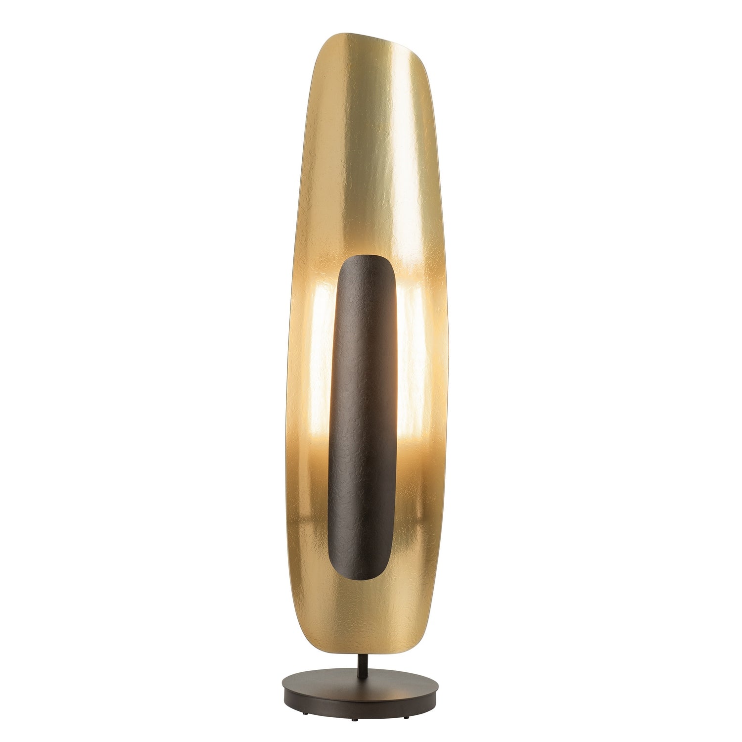 Hubbardton Forge - 241201-LED-14-86 - Shield Short Floor Lamp - Shield - Oil Rubbed Bronze