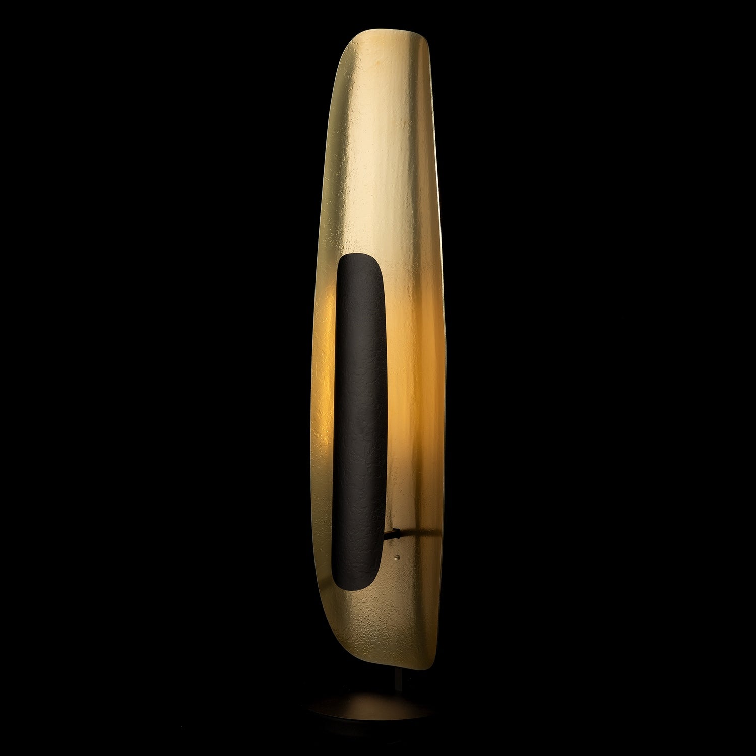 Hubbardton Forge - 241201-LED-14-86 - Shield Short Floor Lamp - Shield - Oil Rubbed Bronze