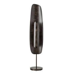 Hubbardton Forge - 241202-LED-07-07 - Shield Medium Floor Lamp - Shield - Dark Smoke