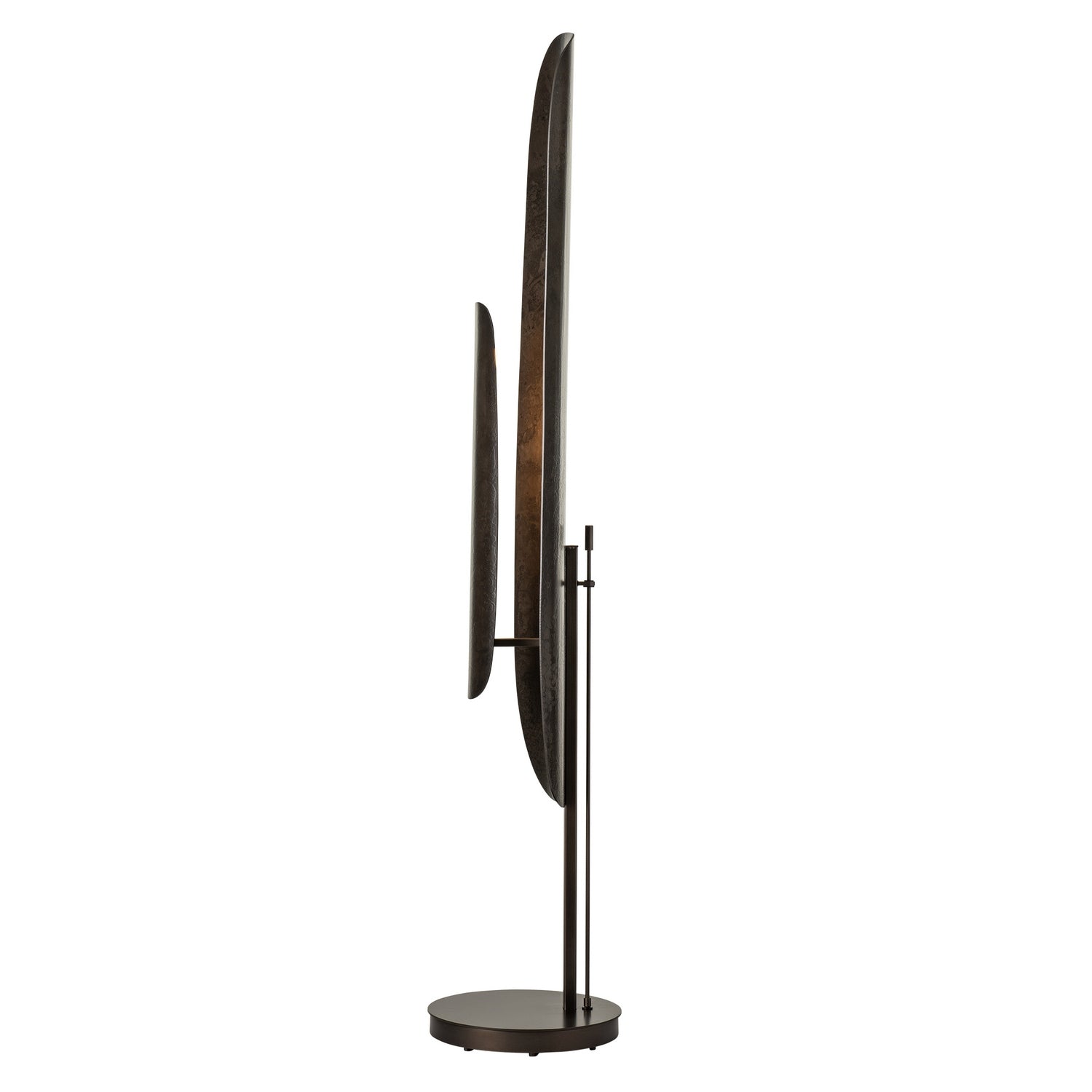 Hubbardton Forge - 241202-LED-07-07 - Shield Medium Floor Lamp - Shield - Dark Smoke