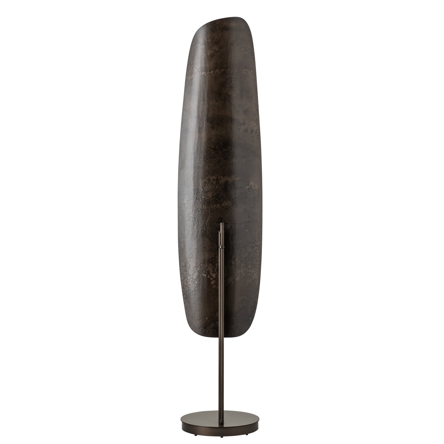 Hubbardton Forge - 241202-LED-07-07 - Shield Medium Floor Lamp - Shield - Dark Smoke