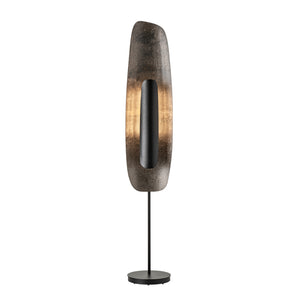 Hubbardton Forge - 241203-LED-10-44 - Shield Tall Floor Lamp - Shield - Black
