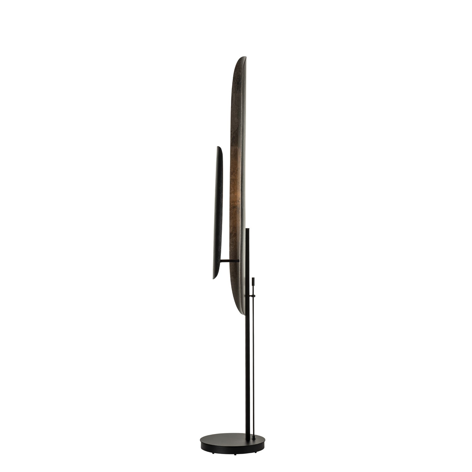 Hubbardton Forge - 241203-LED-10-44 - Shield Tall Floor Lamp - Shield - Black