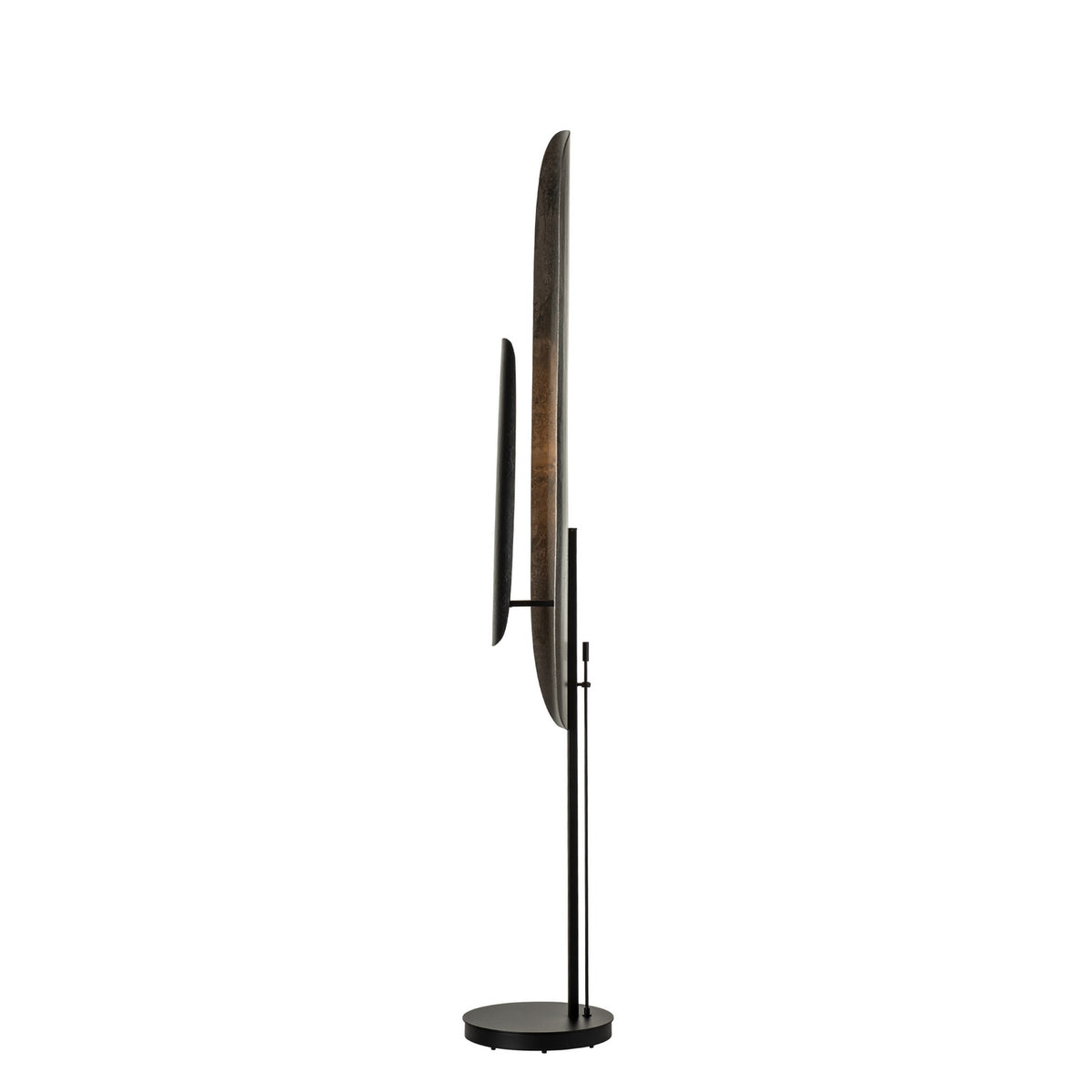 Hubbardton Forge - 241203-LED-10-44 - Shield Tall Floor Lamp - Shield - Black
