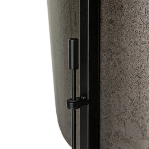 Hubbardton Forge - 241203-LED-10-44 - Shield Tall Floor Lamp - Shield - Black