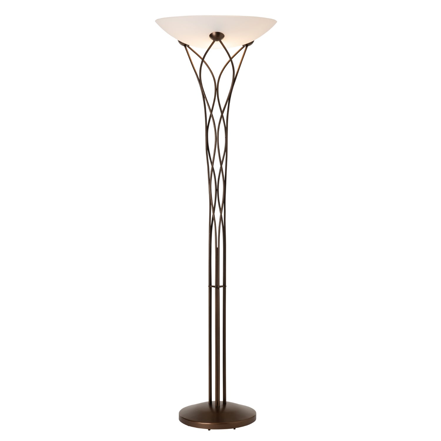 Hubbardton Forge - 241204-SKT-05-GG0861 - Lattice Torchiere - Lattice - Bronze