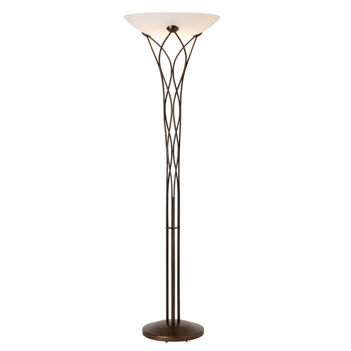 Hubbardton Forge - 241204-SKT-05-GG0861 - Lattice Torchiere - Lattice - Bronze