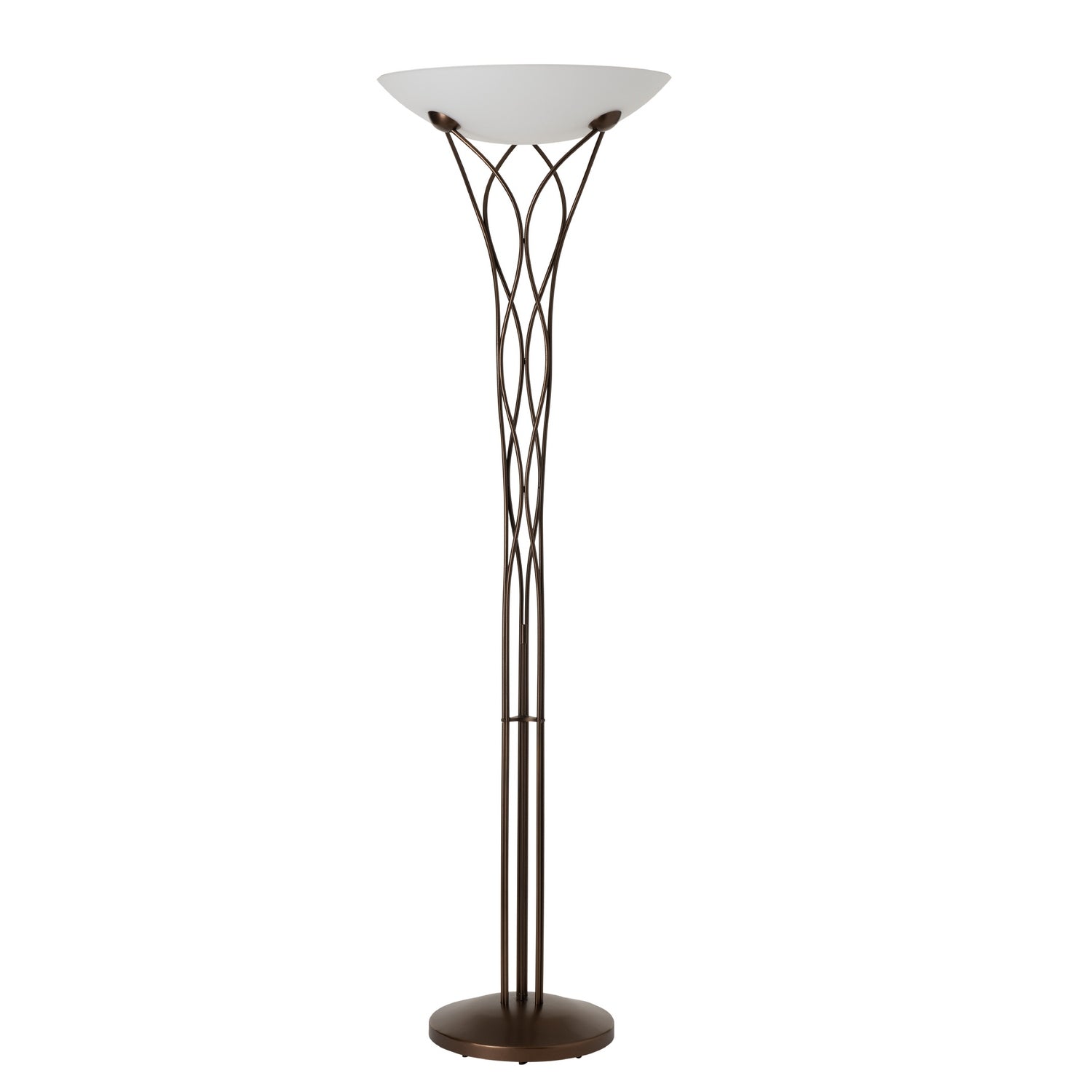 Hubbardton Forge - 241204-SKT-05-GG0861 - Lattice Torchiere - Lattice - Bronze