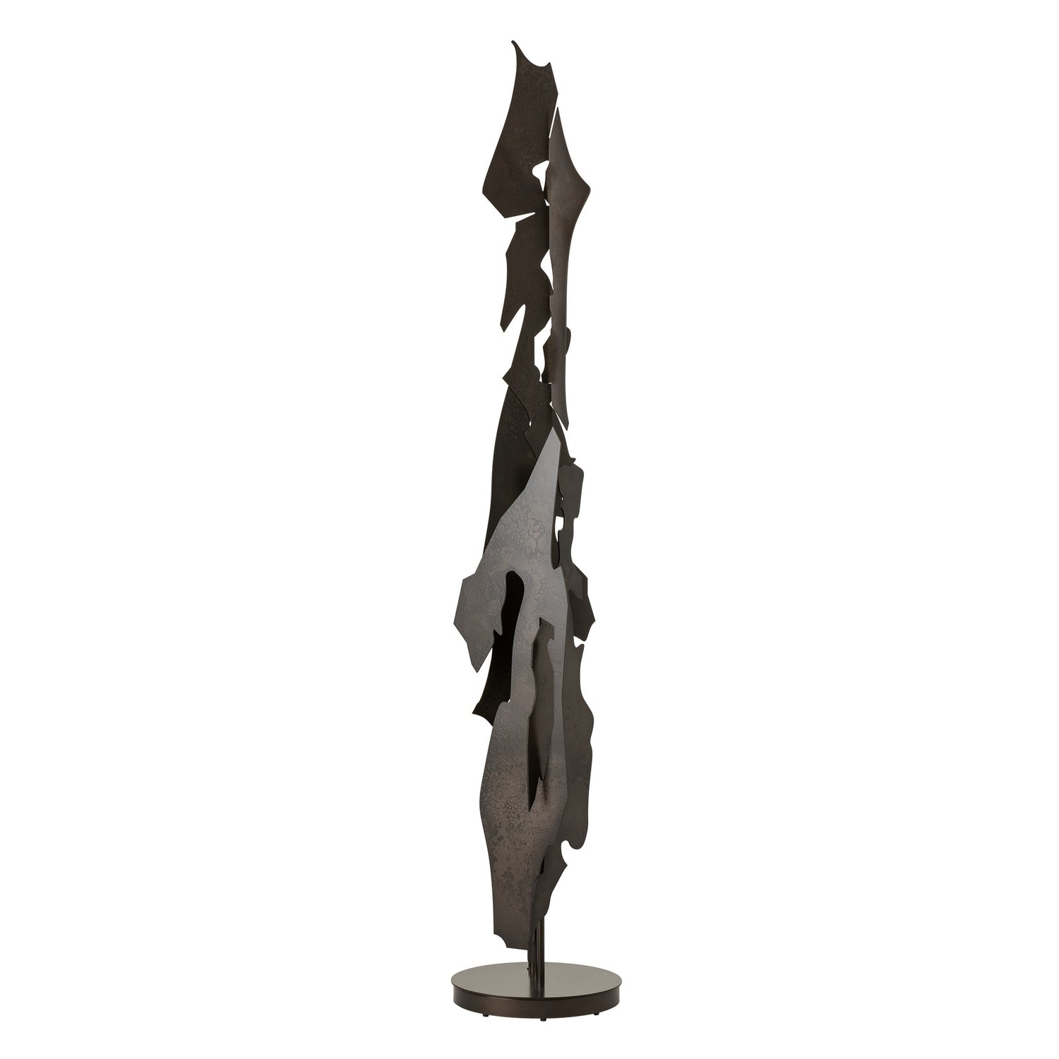 Hubbardton Forge - 241205-SKT-07 - Lattice Torchiere - Fracture - Dark Smoke
