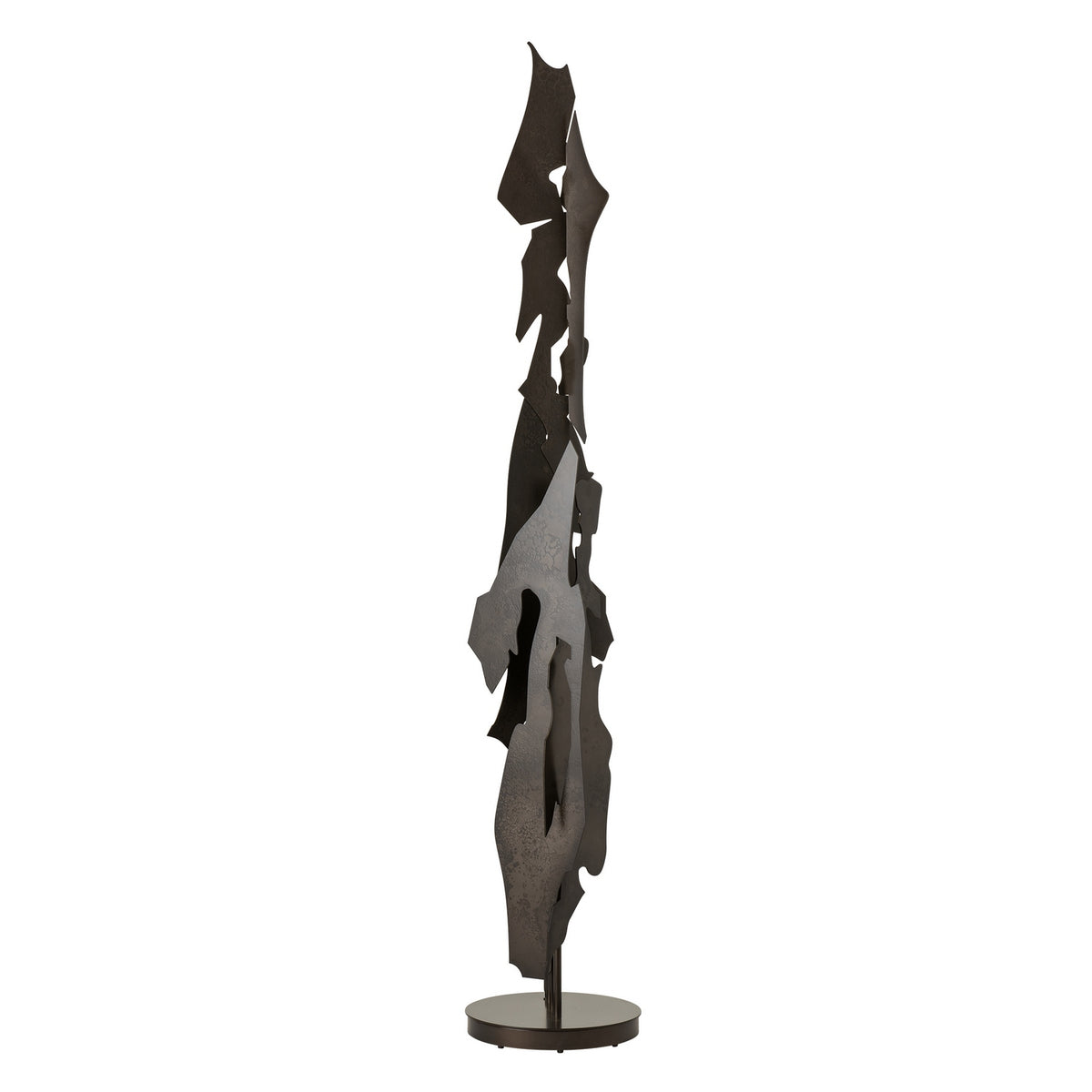 Hubbardton Forge - 241205-SKT-07 - Lattice Torchiere - Fracture - Dark Smoke