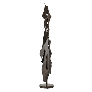 Hubbardton Forge - 241205-SKT-07 - Lattice Torchiere - Fracture - Dark Smoke