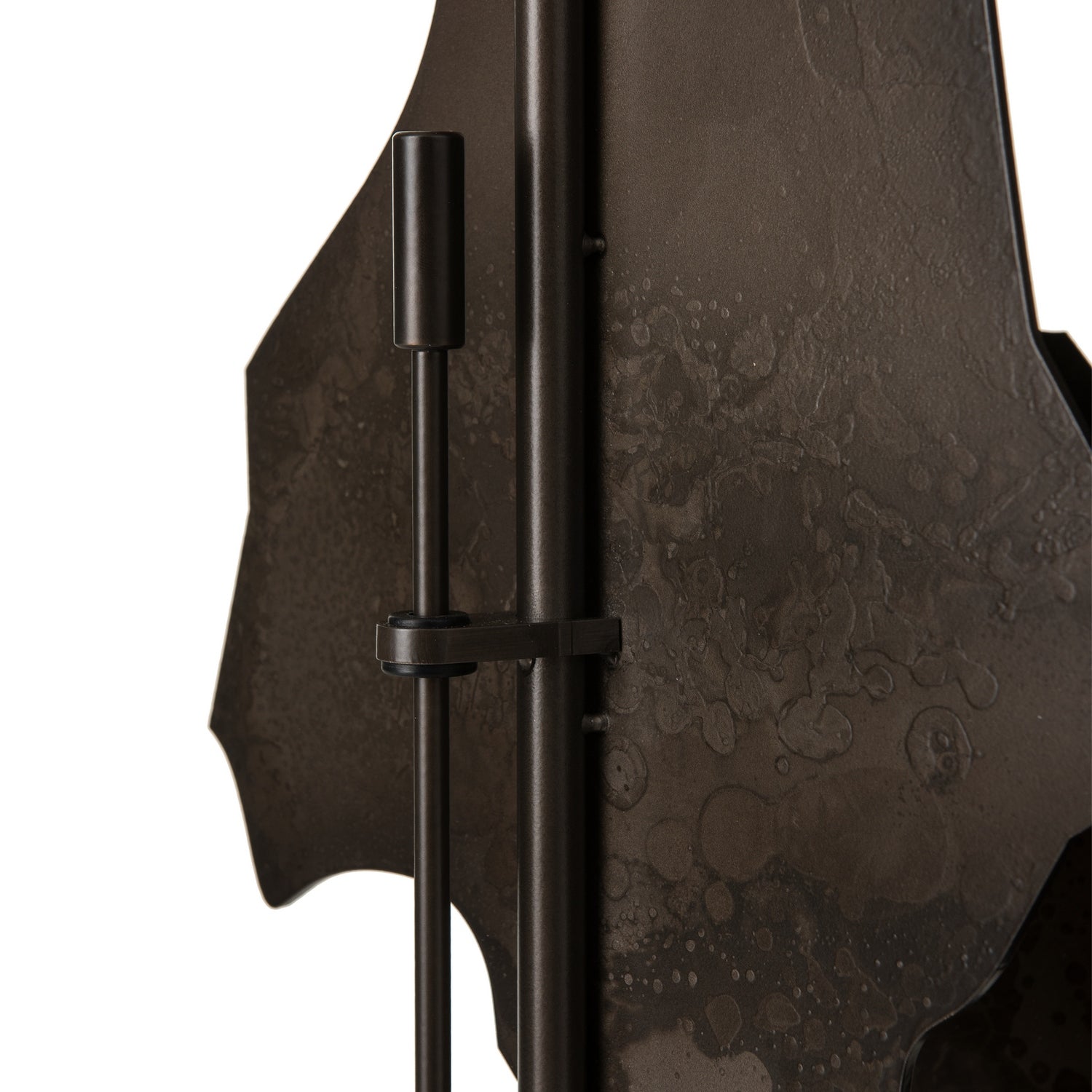 Hubbardton Forge - 241205-SKT-07 - Lattice Torchiere - Fracture - Dark Smoke