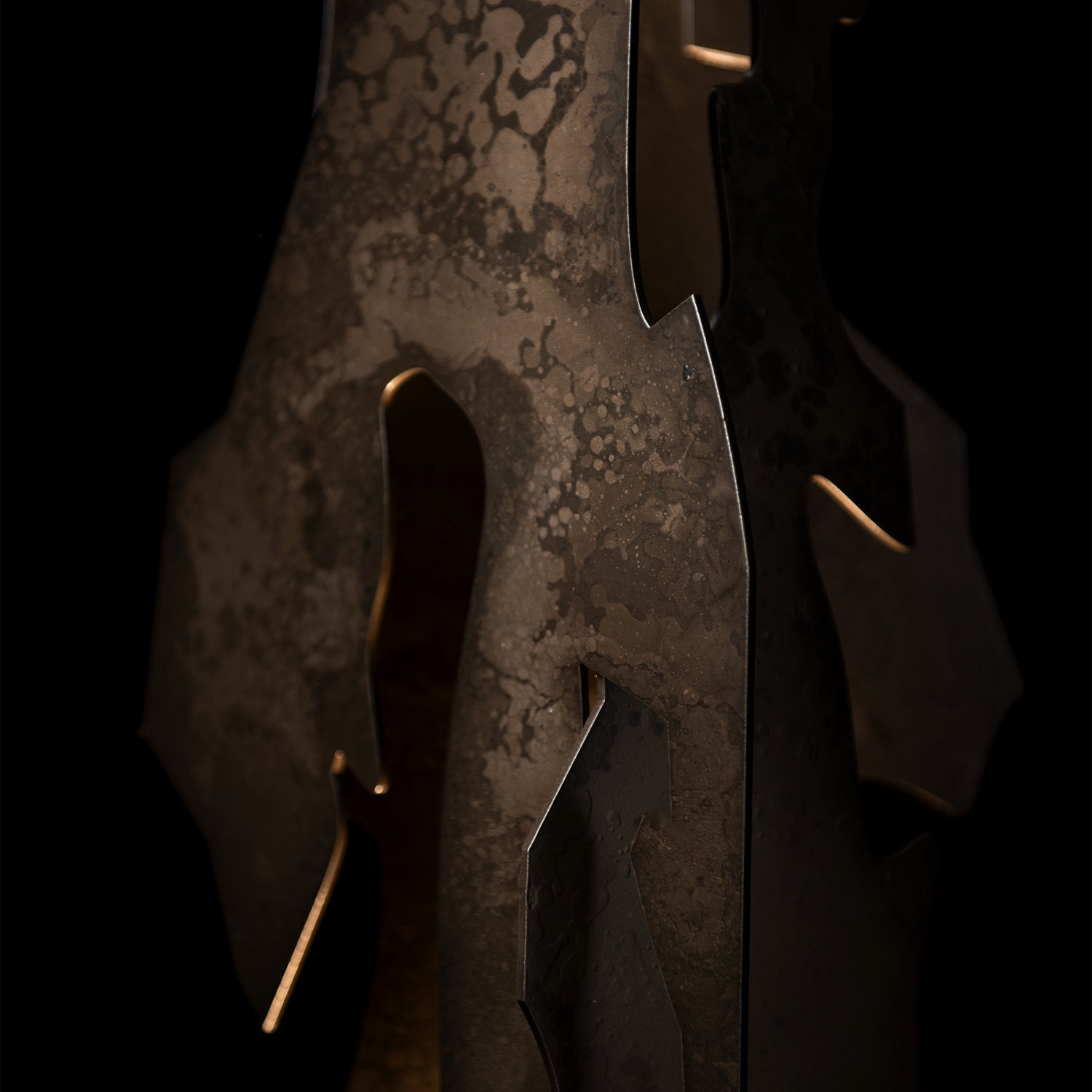 Hubbardton Forge - 241205-SKT-07 - Lattice Torchiere - Fracture - Dark Smoke