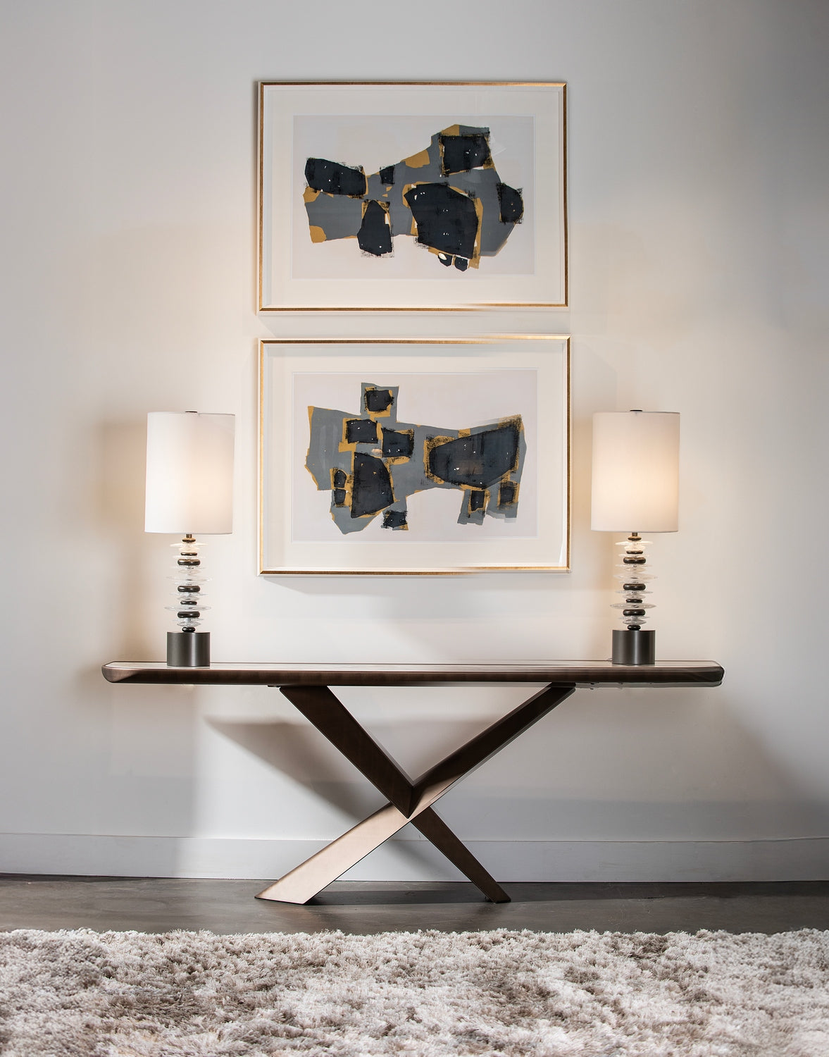 Hubbardton Forge - 271200-SKT-07-SF1511 - Cairn Table Lamp - Cairn - Dark Smoke