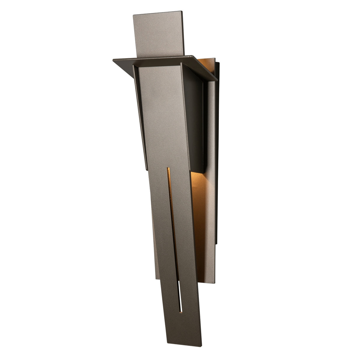 Hubbardton Forge - 302024-SKT-77 - Linea Small Outdoor Sconce - Linea - Coastal Dark Smoke