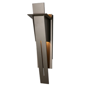 Hubbardton Forge - 302024-SKT-77 - Linea Small Outdoor Sconce - Linea - Coastal Dark Smoke
