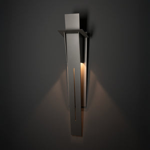 Hubbardton Forge - 302025-SKT-78 - Linea Medium Outdoor Sconce - Linea - Coastal Burnished Steel