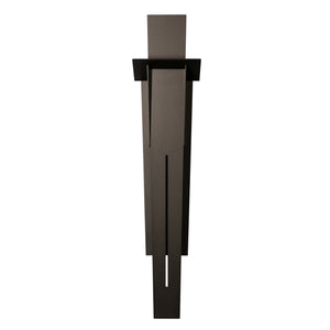 Hubbardton Forge - 302026-SKT-14 - Linea Large Outdoor Sconce - Linea - Coastal Oil Rubbed Bronze