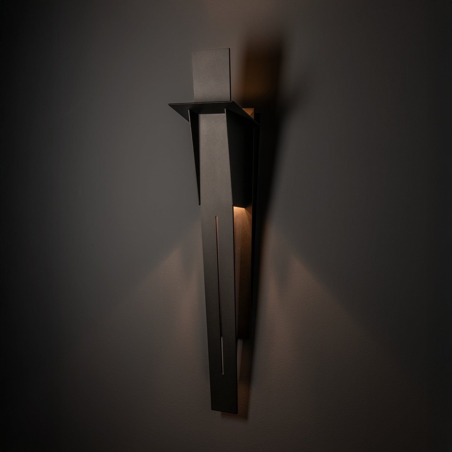Hubbardton Forge - 302026-SKT-14 - Linea Large Outdoor Sconce - Linea - Coastal Oil Rubbed Bronze