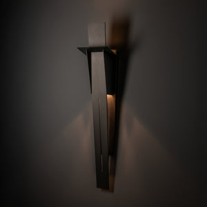Hubbardton Forge - 302026-SKT-14 - Linea Large Outdoor Sconce - Linea - Coastal Oil Rubbed Bronze