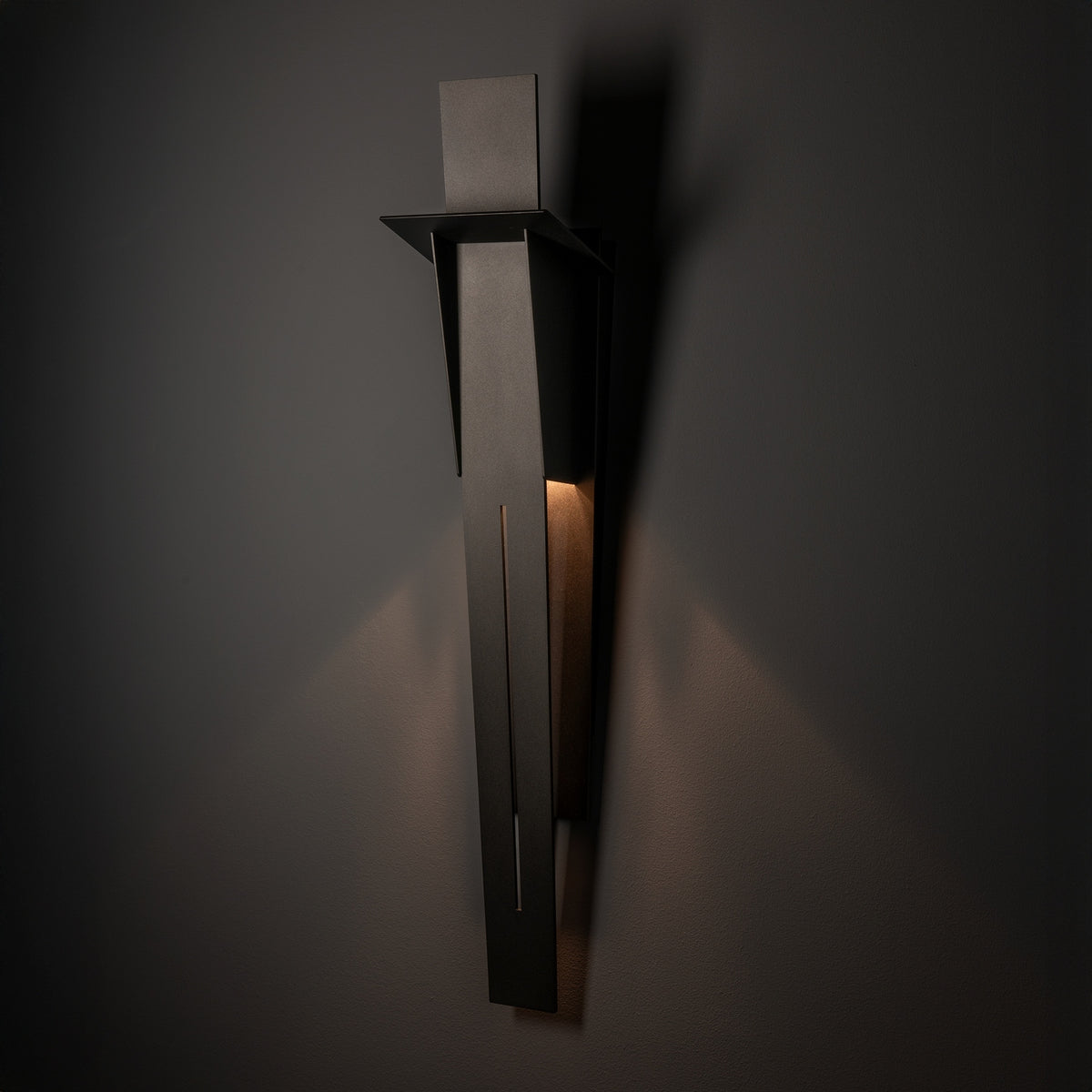 Hubbardton Forge - 302026-SKT-14 - Linea Large Outdoor Sconce - Linea - Coastal Oil Rubbed Bronze