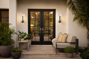 Hubbardton Forge - 302049-SKT-77-YR0729 - Arc Large Outdoor Sconce - Arc - Coastal Dark Smoke
