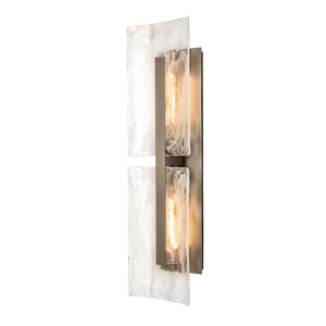 Hubbardton Forge - 302050-SKT-78-YR0729 - Arc Tall Outdoor Sconce - Arc - Coastal Burnished Steel