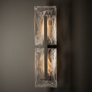 Hubbardton Forge - 302050-SKT-78-YR0729 - Arc Tall Outdoor Sconce - Arc - Coastal Burnished Steel