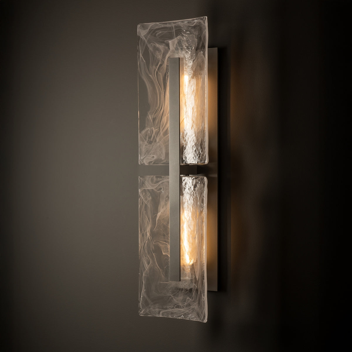 Hubbardton Forge - 302050-SKT-78-YR0729 - Arc Tall Outdoor Sconce - Arc - Coastal Burnished Steel