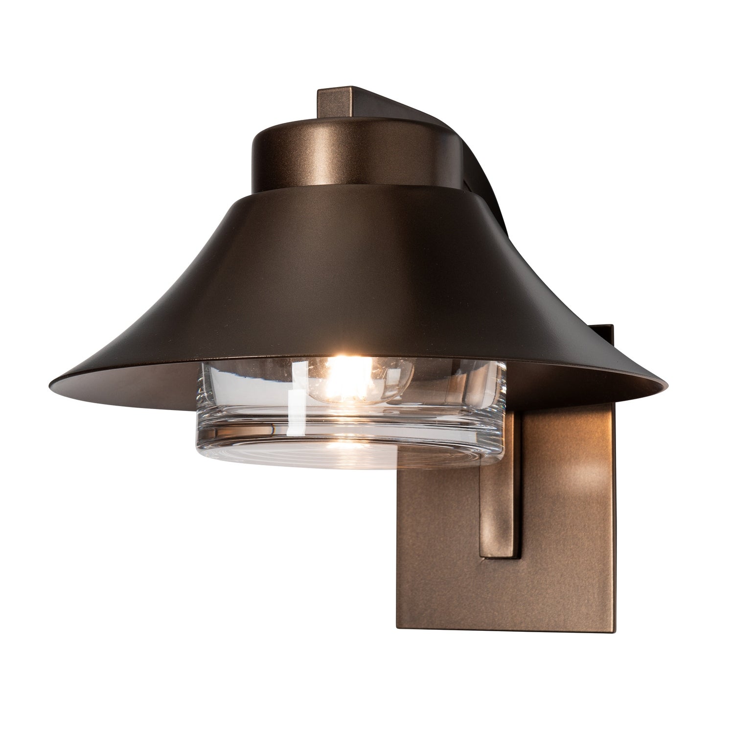Hubbardton Forge - 302052-SKT-75-ZM0870 - Stowe Small Outdoor Sconce - Stowe - Coastal Bronze