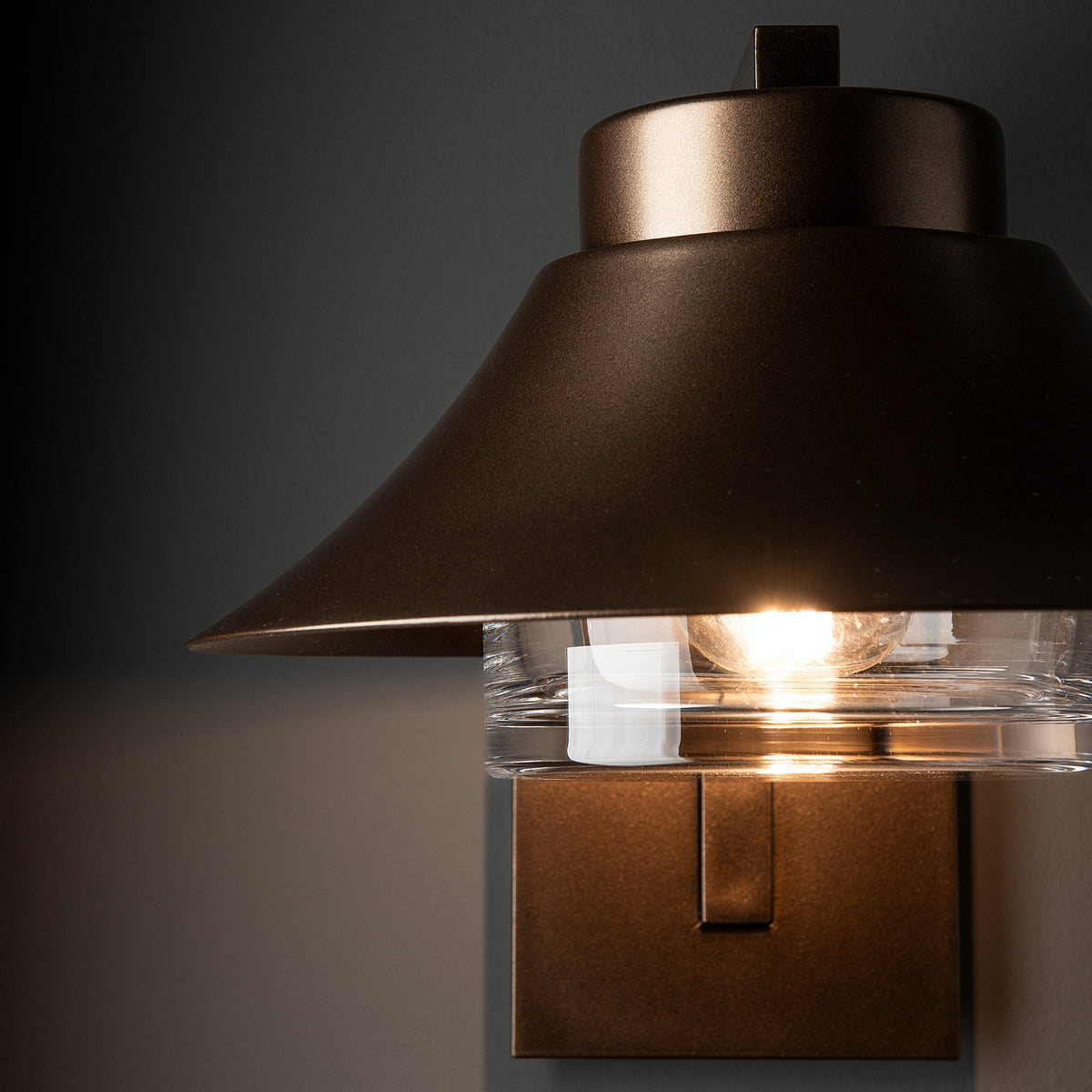 Hubbardton Forge - 302052-SKT-75-ZM0870 - Stowe Small Outdoor Sconce - Stowe - Coastal Bronze