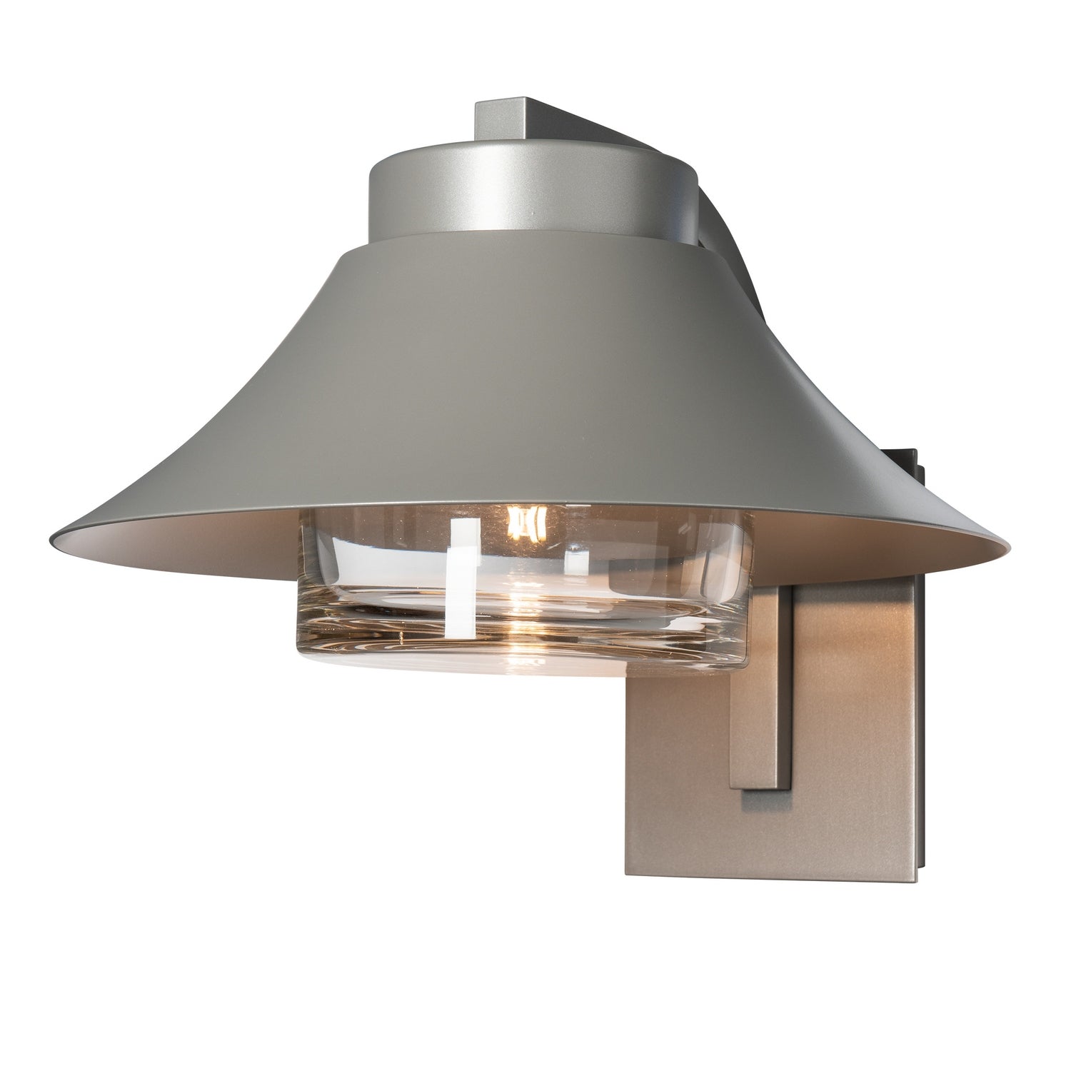 Hubbardton Forge - 302053-SKT-78-ZM0871 - Stowe Medium Outdoor Sconce - Stowe - Coastal Burnished Steel