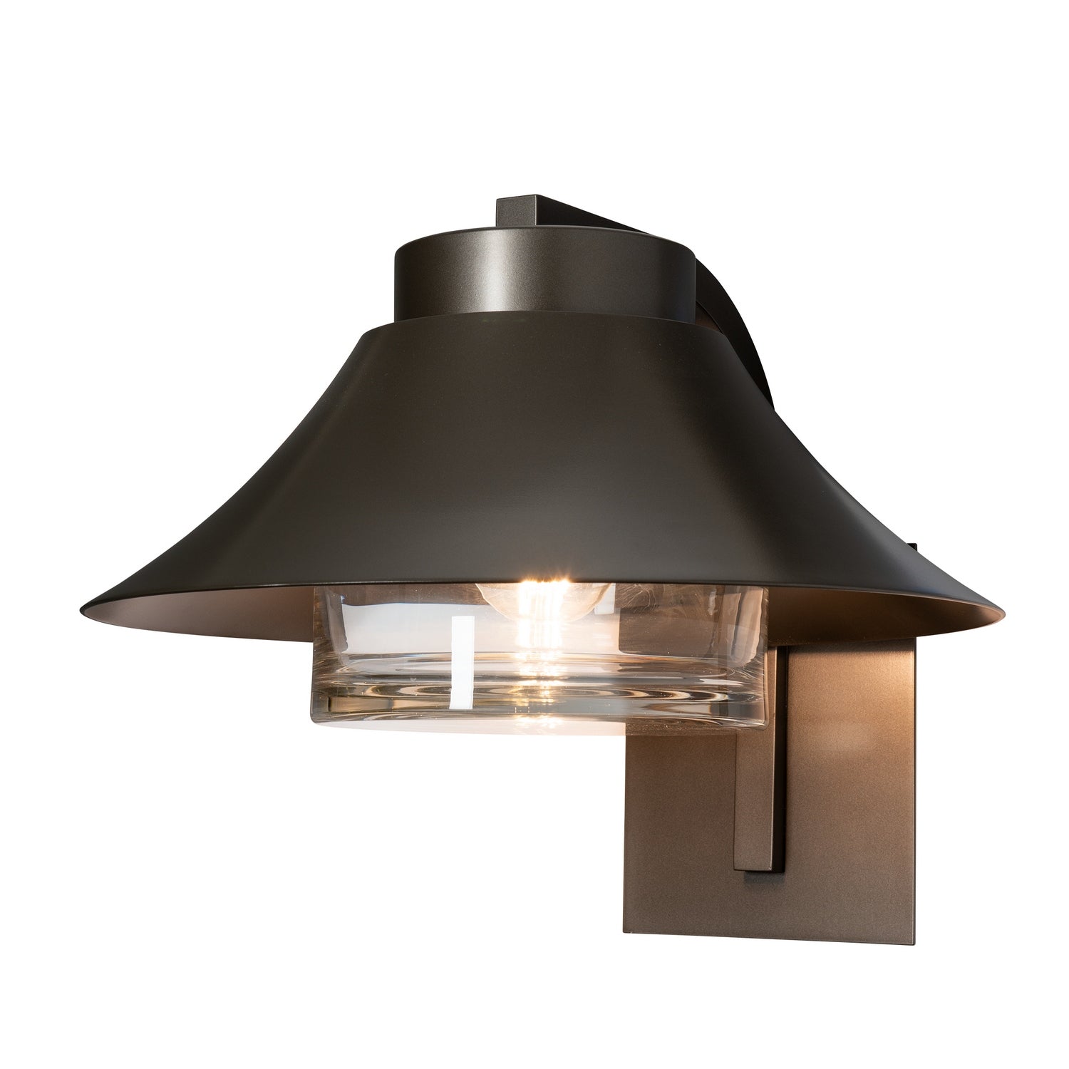 Hubbardton Forge - 302054-SKT-77-ZM0872 - Stowe Large Outdoor Sconce - Stowe - Coastal Dark Smoke