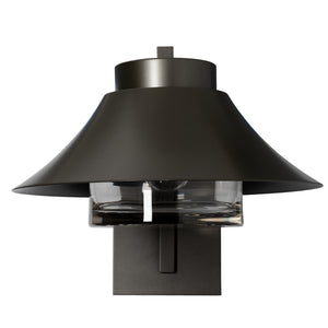 Hubbardton Forge - 302054-SKT-77-ZM0872 - Stowe Large Outdoor Sconce - Stowe - Coastal Dark Smoke