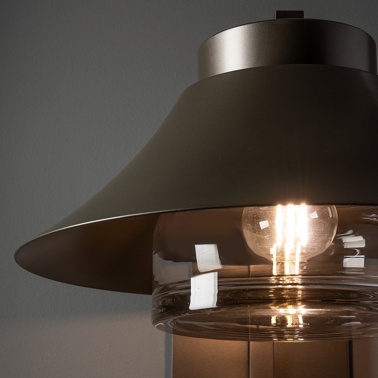 Hubbardton Forge - 302054-SKT-77-ZM0872 - Stowe Large Outdoor Sconce - Stowe - Coastal Dark Smoke