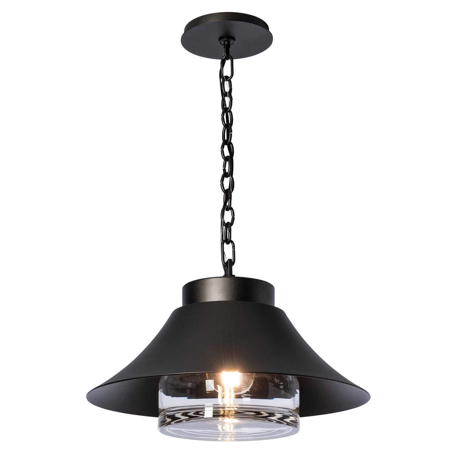 Hubbardton Forge - 362024-SKT-14-ZM0872 - Stowe Outdoor Lantern - Stowe - Coastal Oil Rubbed Bronze